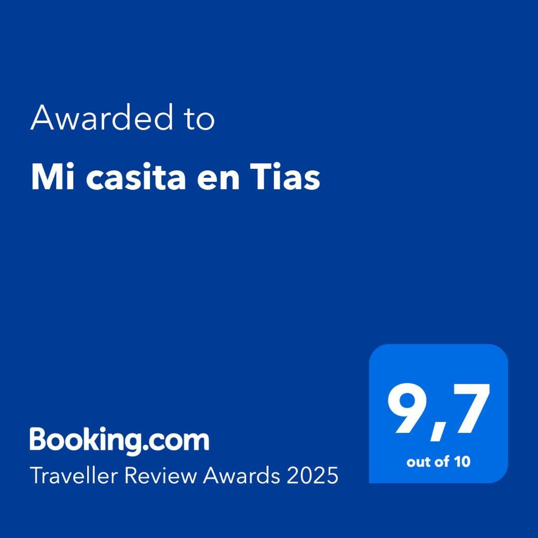 Апартаменты Mi Casita En Тиас Экстерьер фото